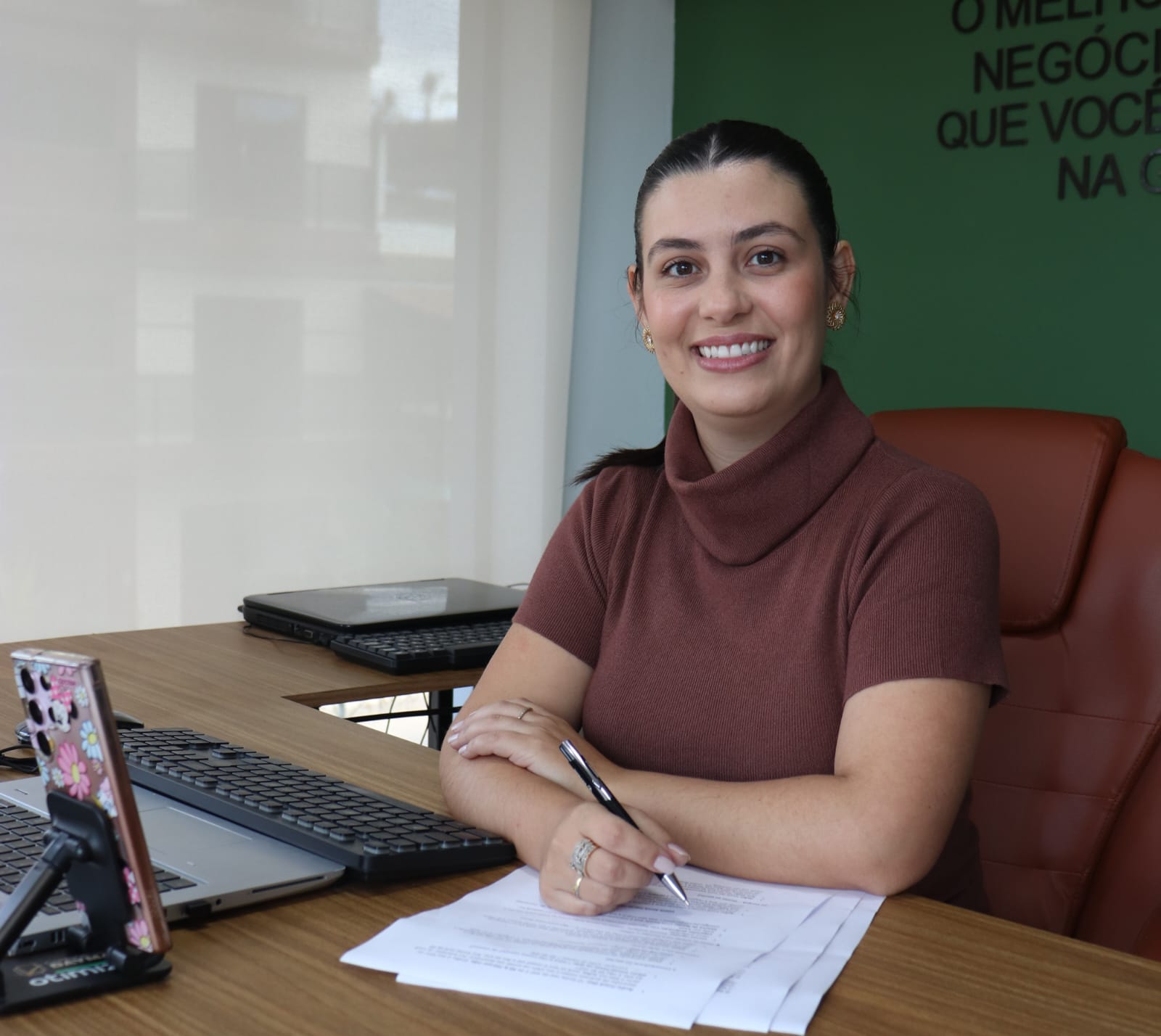 Analouise Mayrink, contadora da Contabilidade Daymar